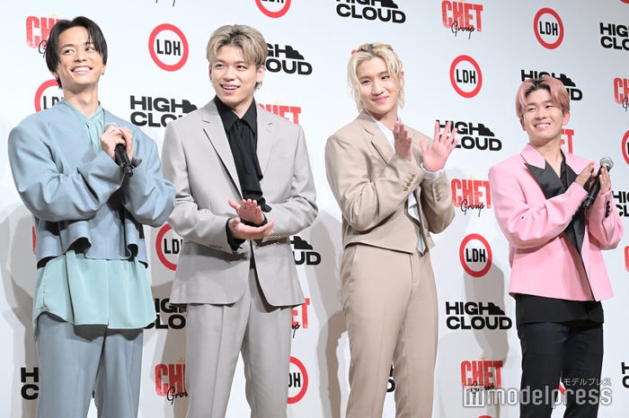 日高竜太、加納嘉将、松井利樹、奥田力也 (C)モデルプレス