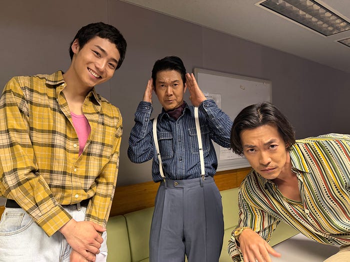 八村倫太郎、アキラ100%、大東駿介(C)カンテレ