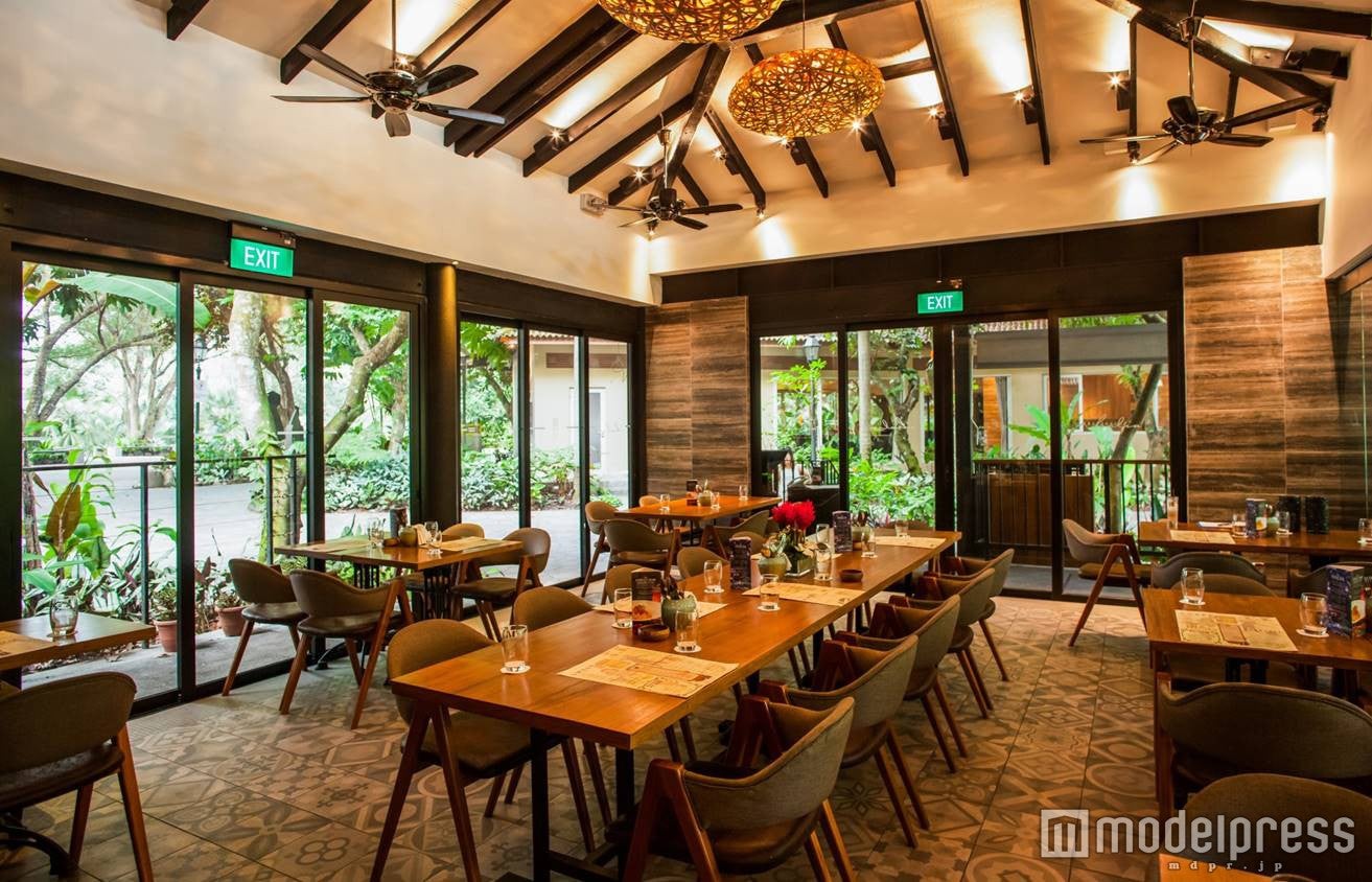 ハリア・アット・シンガポール・ボタニック・ガーデン ダイニングルーム／画像提供：JTBワールドバケーションズ