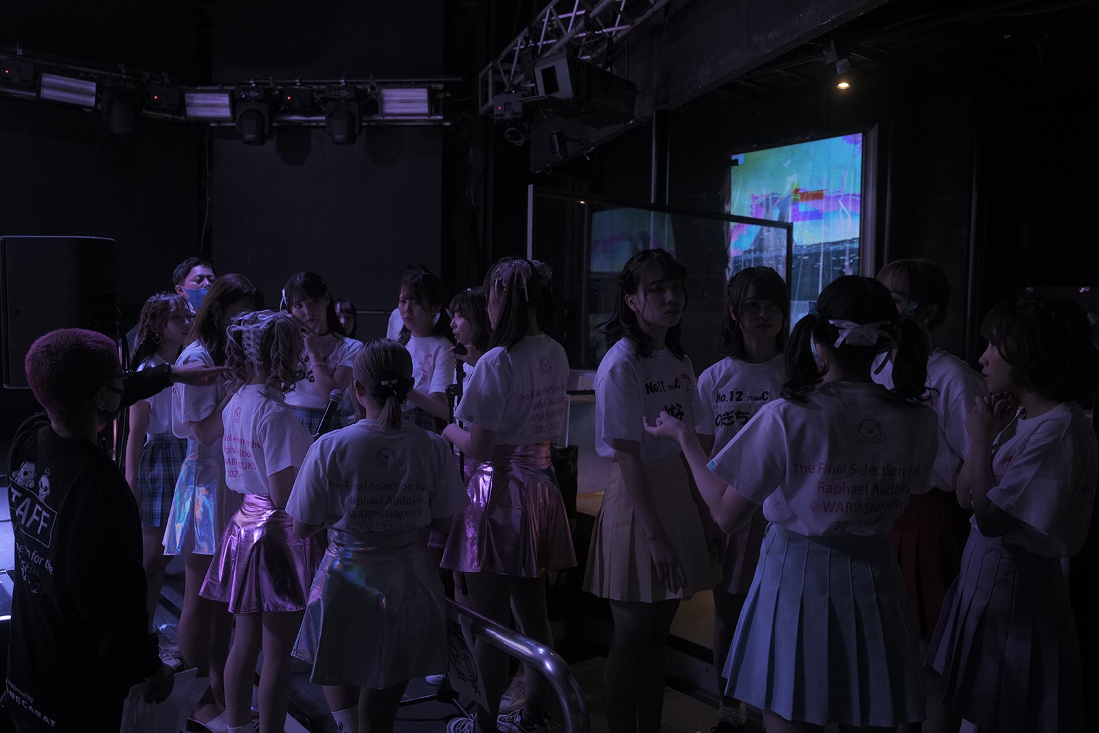 「ラファエルプロデュースアイドル」最終審査より（提供写真）