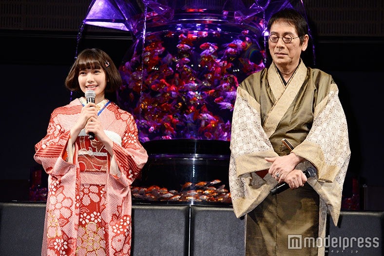 （左から）二階堂ふみ、大杉漣