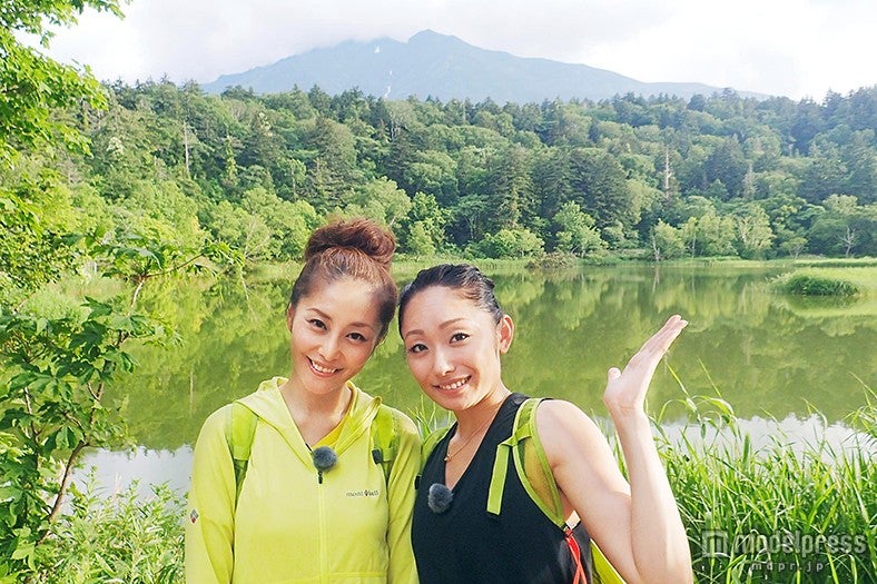 熊切あさ美＆安藤美姫、北海道の絶景離島を2人旅