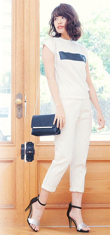 バイカラーアンクルベルトサンダルシューズ「神戸レタス」2690円(税込)