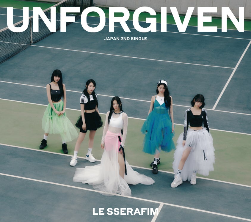 LE SSERAFIM、日本2ndシングル「UNFORGIVEN」ジャケ写