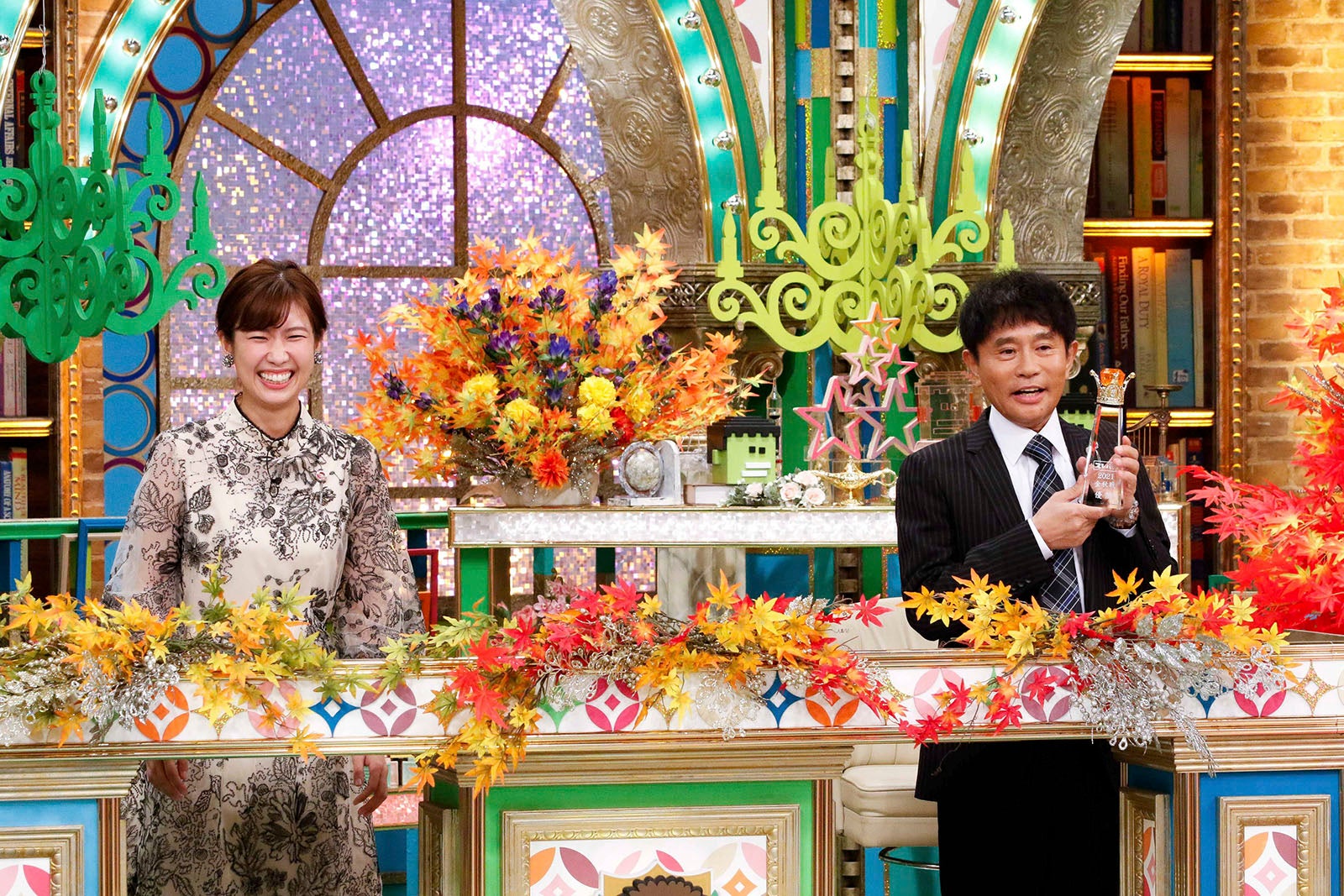 玉巻映美、浜田雅功（画像提供：毎日放送）