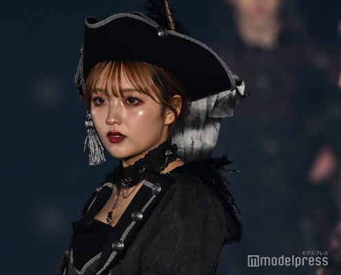 ねお、ゴスロリ衣装で印象ガラリ 深めリップがクール【関西コレクション 2024 S/S】