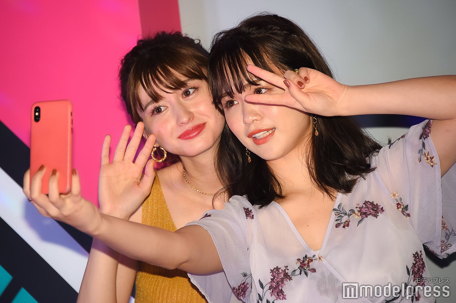 菜波、菅本裕子（C）モデルプレス