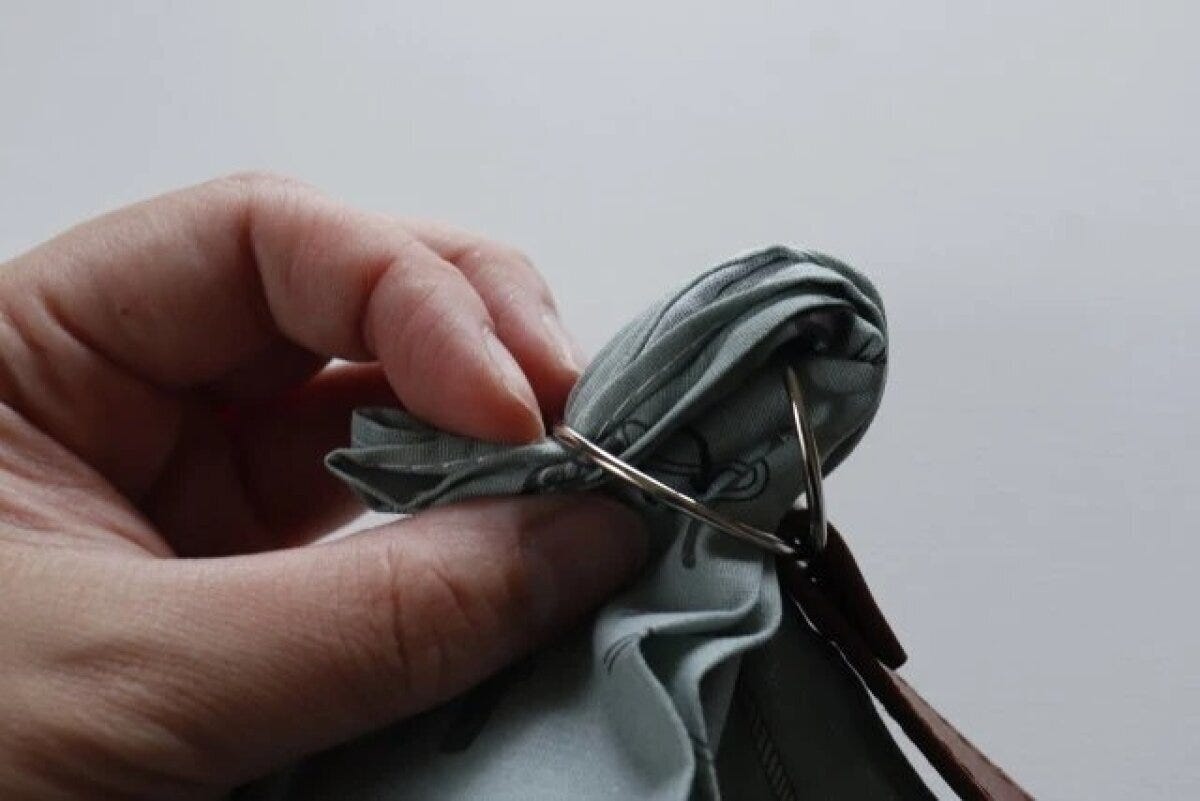 ダイソー　バッグ用ハンドル（24cm）　使用方法