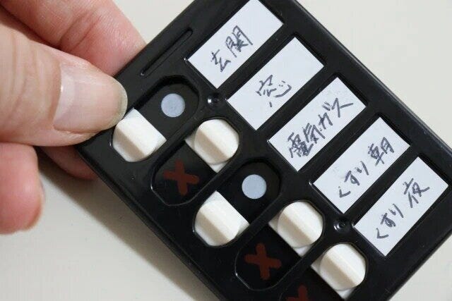 ダイソー　キーホルダー（チェッカー）