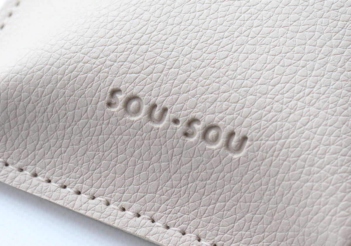 sousouスマホポシェット付録レザー調