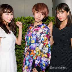 モデルプレス賞を受賞した中塚美緒さん、神狩シエルさん、藤田みりあさん（C）モデルプレス