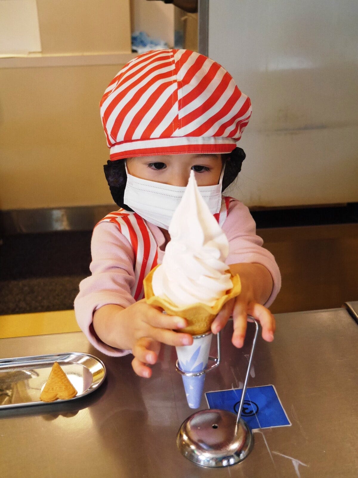 我が家で人気だったのは「子どもの生活に身近なわかりやすい」ソフトクリームショップ