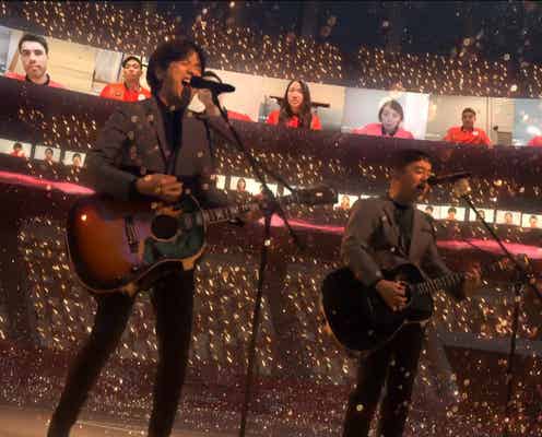 ゆず、オリンピック日本代表選手を応援 「栄光の架橋」で熱いエール