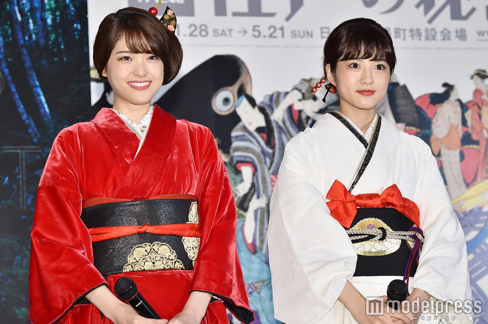 松村沙友理、若月佑美 （C）モデルプレス