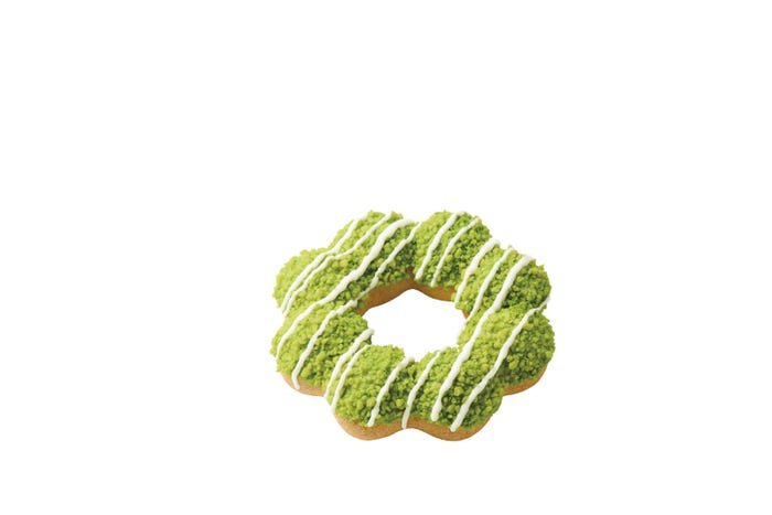 ポン・デ・ザク宇治抹茶ミルク風(提供写真)