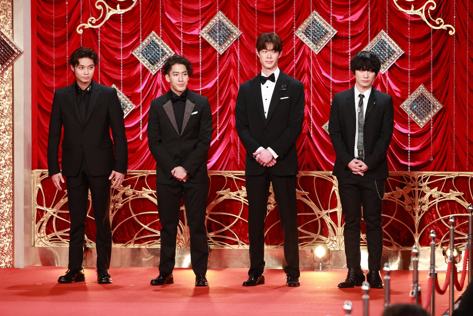 磯村勇斗、尾上右近、宮沢氷魚、Fukase（C）東京写真記者協会