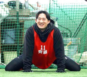 広島ドラ2・斉藤汰直 マイペース新人合同自主トレ初日 プロでも完投にこだわり「80ぐらいの力をずっと出せるように」