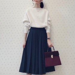 大人ガーリーがうまくいく♡ 冬は「低ヒールブーツ」で抜け感を狙え!