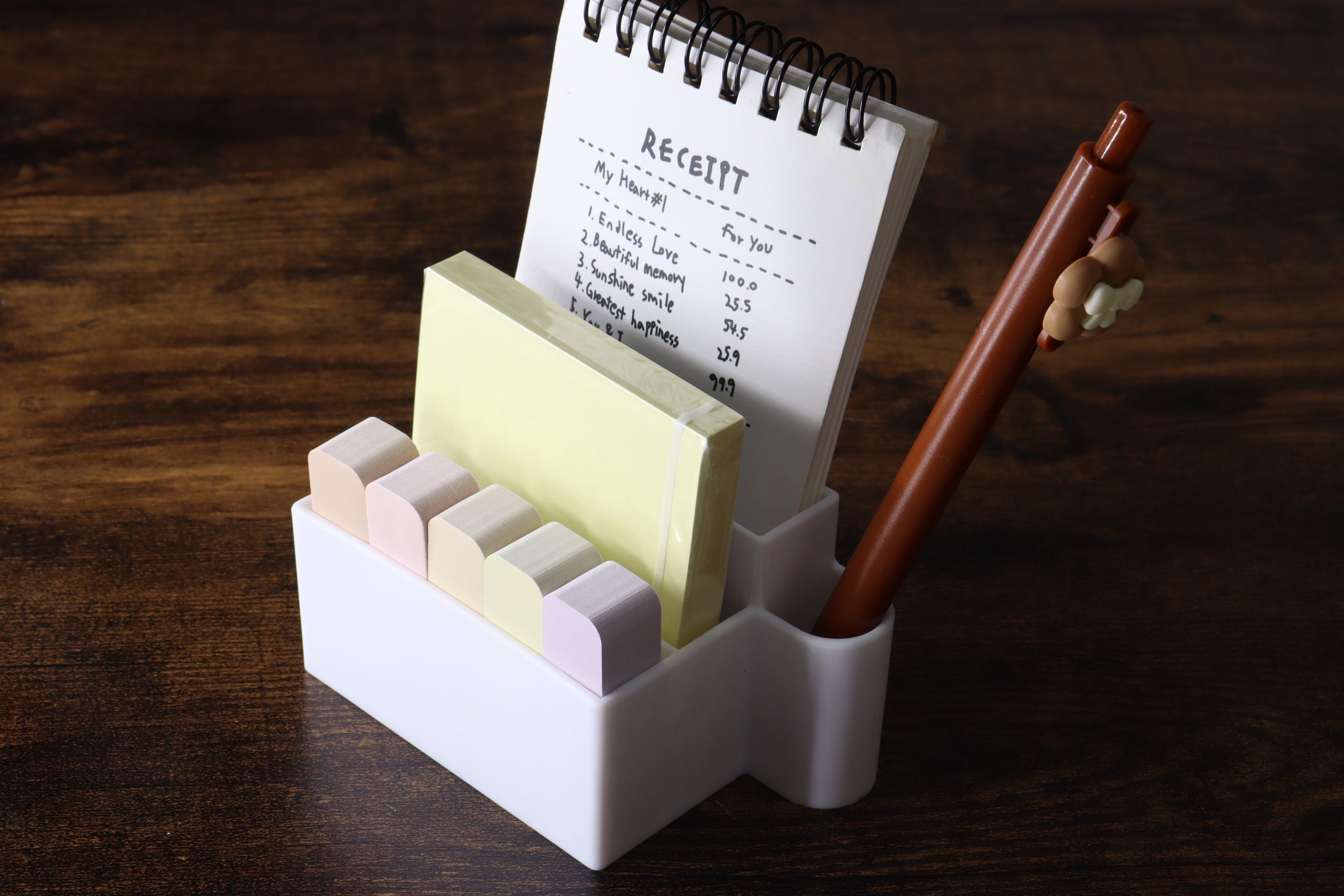 セリア　ふせんケース　小物収納