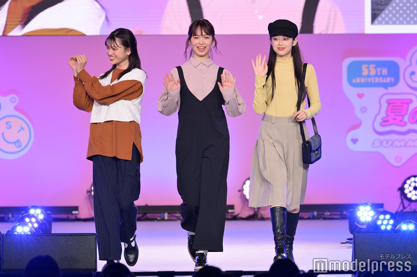広瀬まのか、大友樹乃、
佐藤不二子（C）モデルプレス
