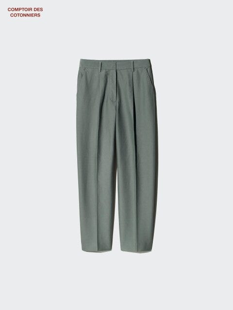 ユニクロ ジャージータックアンクルパンツ ユニクロのジャージータックアンクルパンツ