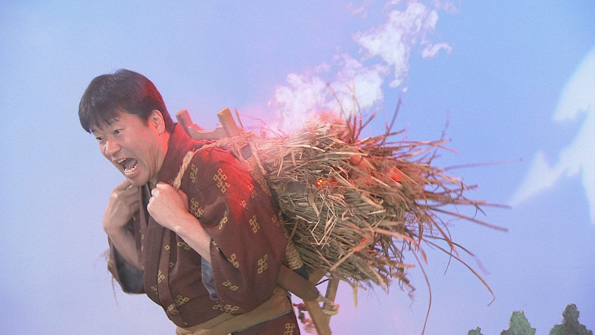 佐藤二朗×かちかち山（C）NHK