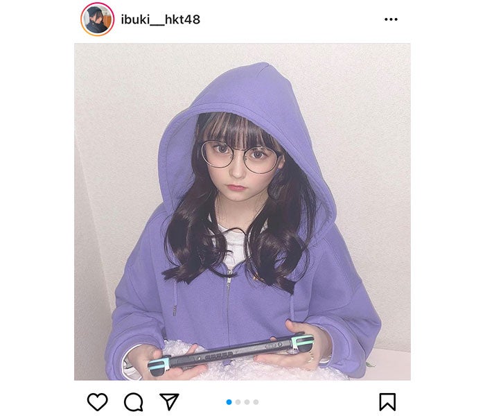 Hkt48 石橋颯 パーカー女子のラフスタイルで あつ森 プレイ いぶちゃん最高に可愛い モデルプレス