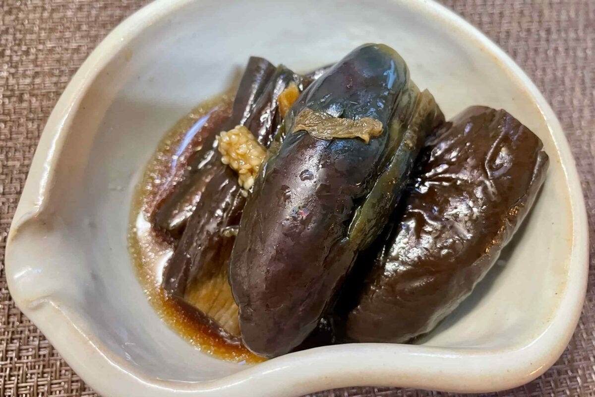 なすの焼き浸し