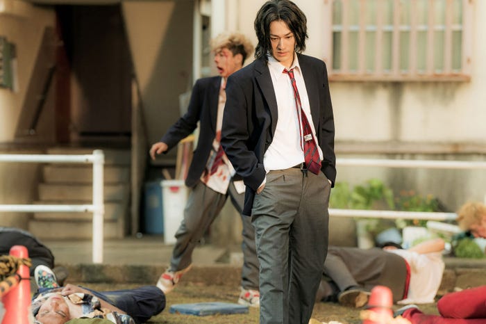 高杉真宙、永山絢斗(C)和久井健/講談社(C)2023 映画「東京リベンジャーズ2 血のハロウィン編」製作委員会