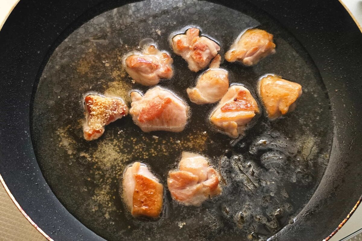 濃厚和風クリームパスタ