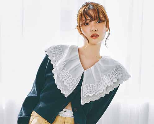 “えりもとレース”が今季のヒットアイテム!ちょっぴりレトロな「ガーリーニット」3選
