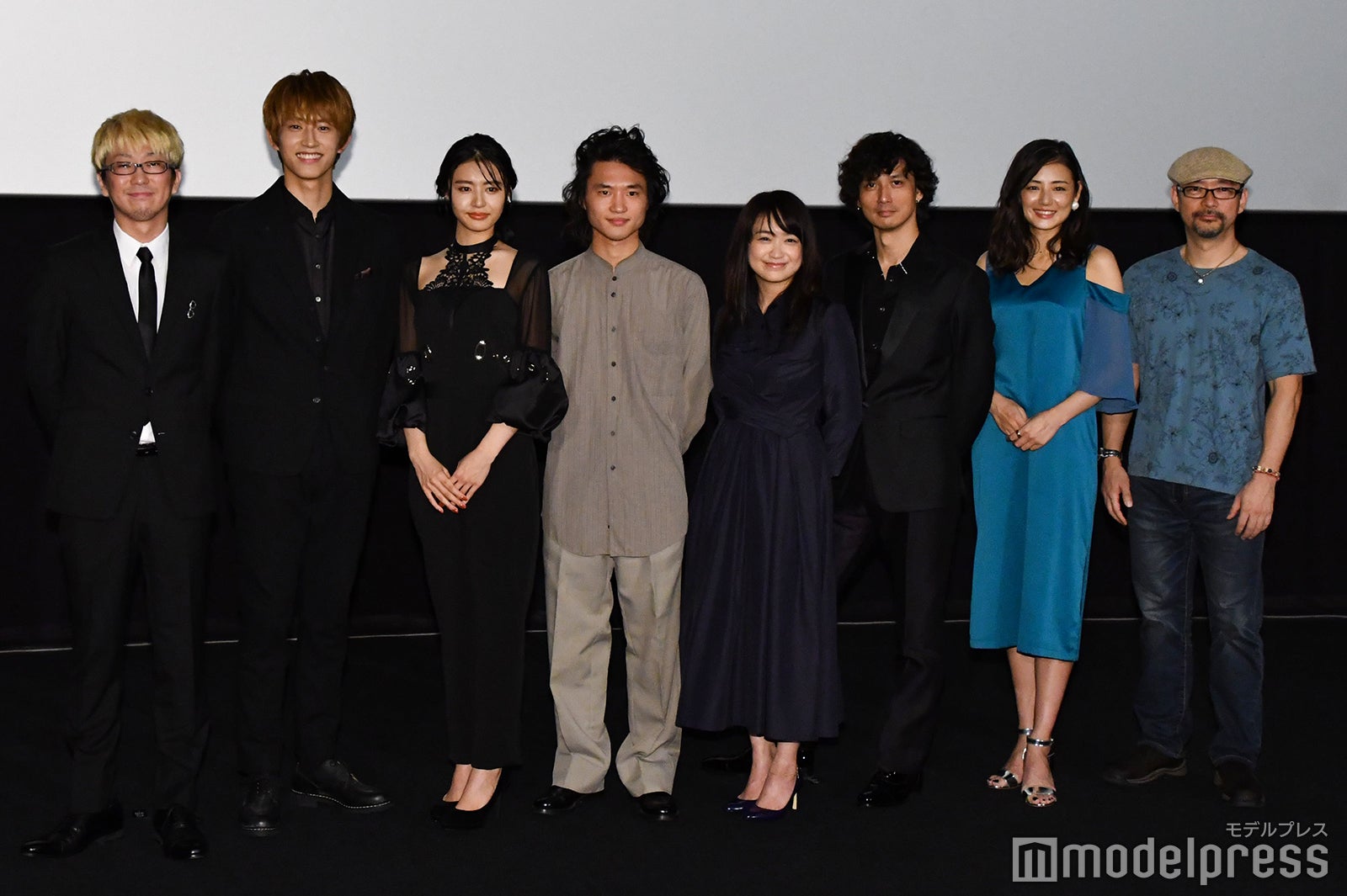 犬童一利監督、杉野遥亮、古畑星夏、金井浩人、池脇千鶴、安藤政信、片山萌美、原作の森沢明夫氏（C）モデルプレス