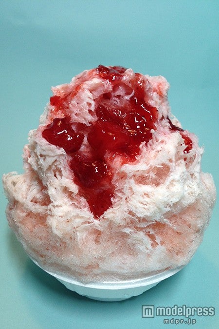 「かき氷Shop LOVE’S」特製いちご果肉入とちおとめミルク