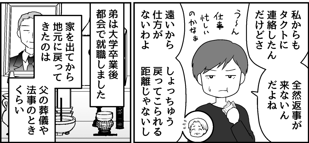 帰省ネタマンガ1
