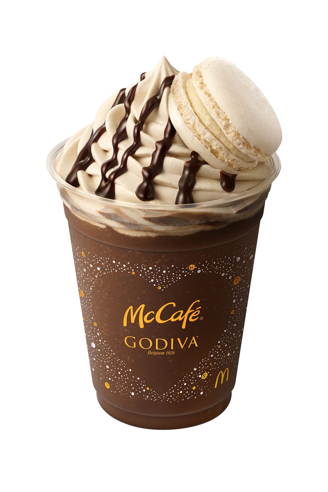 マックカフェ「ゴディバ チョコレートエスプレッソフラッペ」山盛りホイップのご褒美フラッペ2種