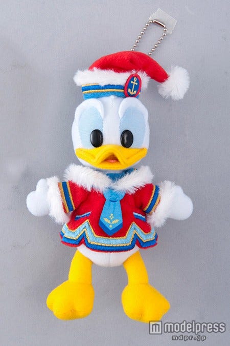TDL:ぬいぐるみバッジ(¥1600)/ドナルド(C)Disney