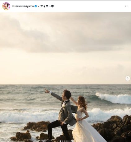 舟山久美子Instagramより