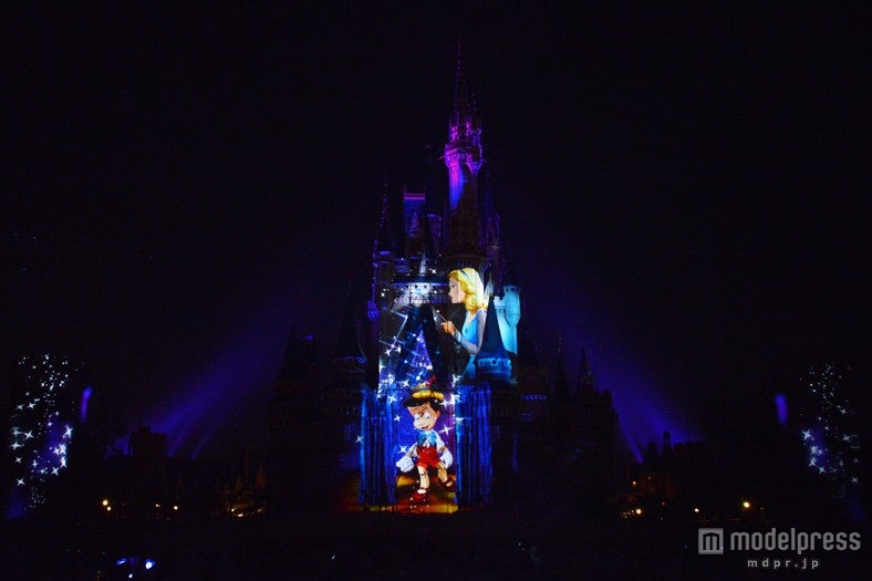 TDL初のプロジェクションマッピング「ワンス・アポン・ア・タイム」／ピノキオ