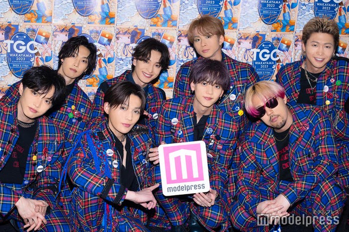 FANTASTICS/(後列左から)堀夏喜、木村慧人、澤本夏輝、瀬口黎弥、(前列左から)佐藤大樹、八木勇征、中島颯太、世界(C)モデルプレス