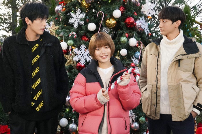 杉野遥亮、杉咲花、小関裕太 「恋です!~ヤンキー君と白杖ガール~」第8話より(C)日本テレビ