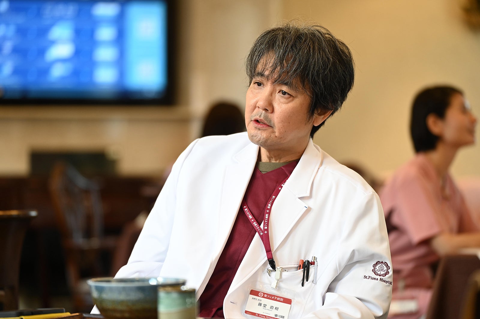 岡部たかし「ファーストクライ 母子救命救急班」（C）日本テレビ