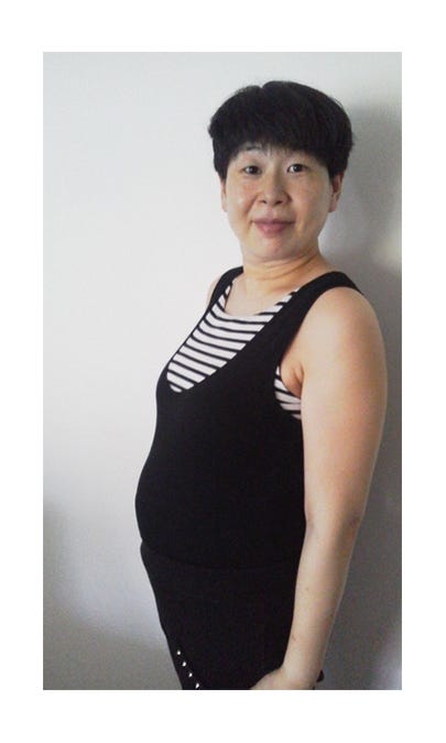 産後の大島美幸/オフィシャルブログ(Ameba)より