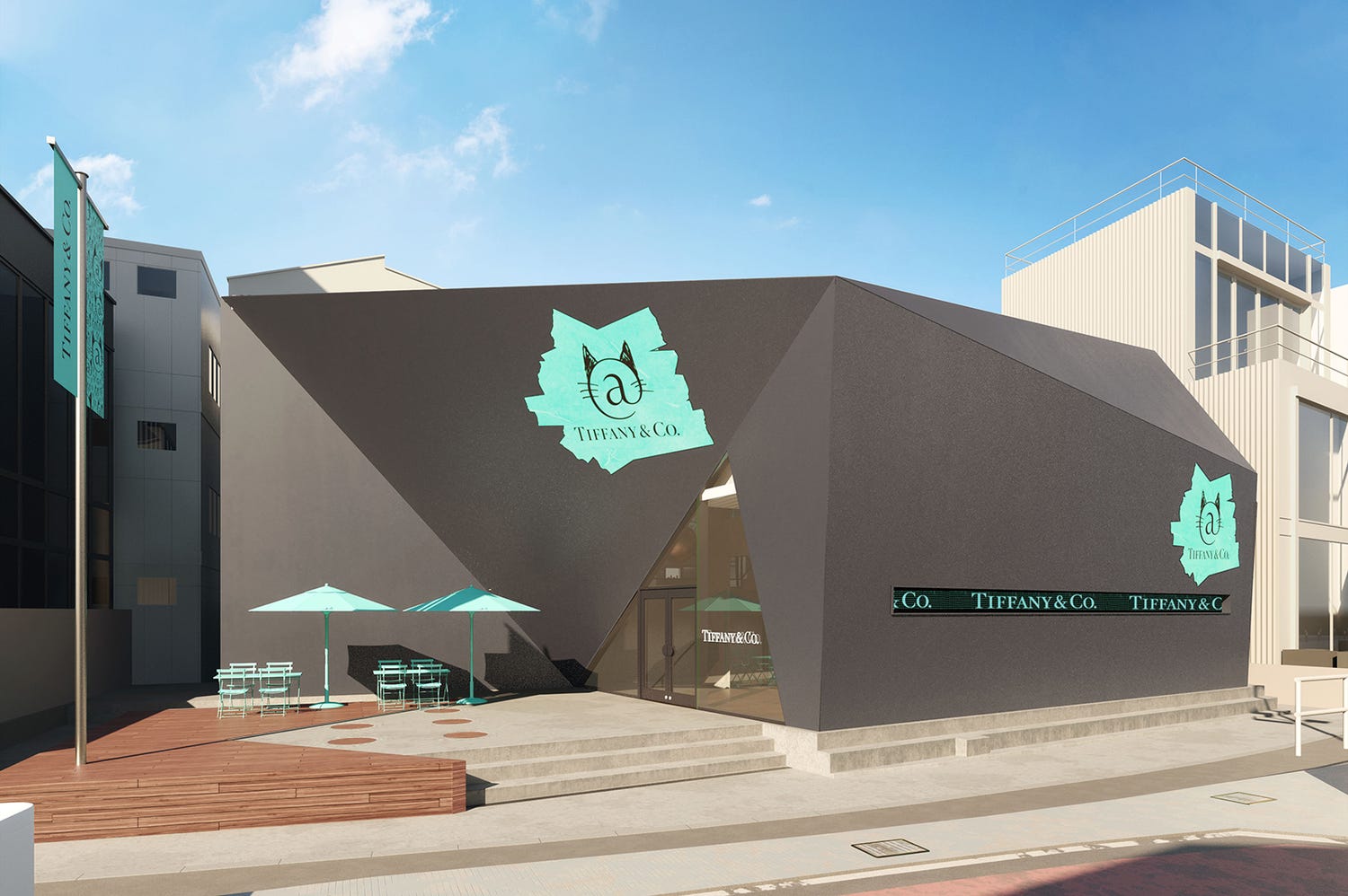 「ティファニー@キャットストリート」ティファニーの日本初カフェ併設ストア“3年限定”オープン