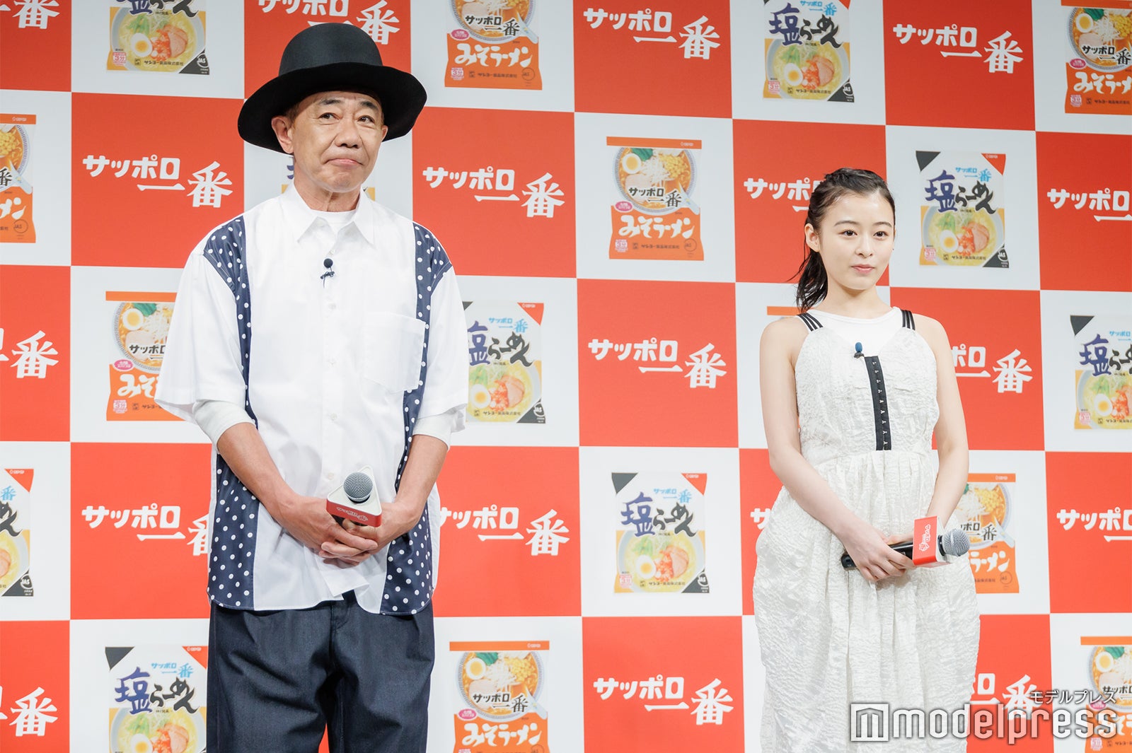 木梨憲武、森七菜（C）モデルプレス