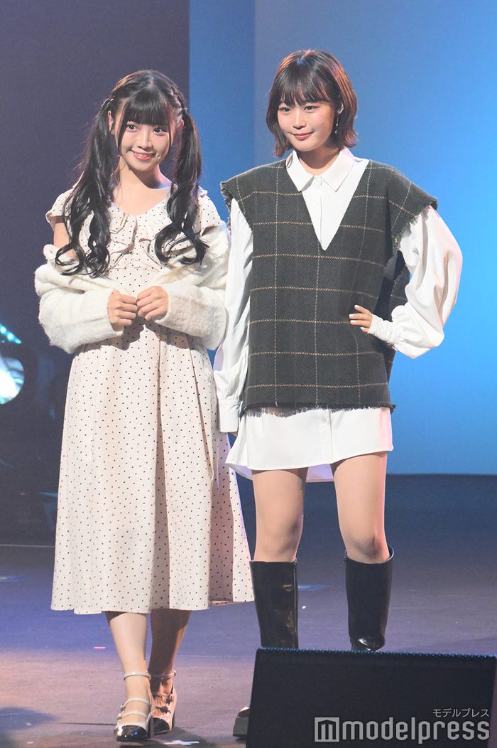 山中ありさ&上杉真央(C)モデルプレス