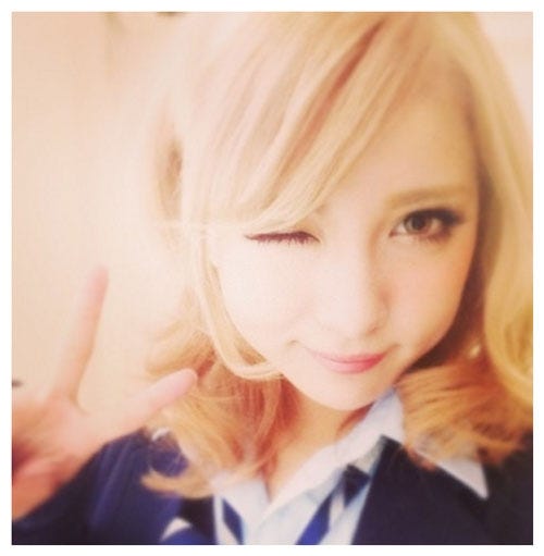 「ビリギャル」時の石川恋/石川恋オフィシャルブログより