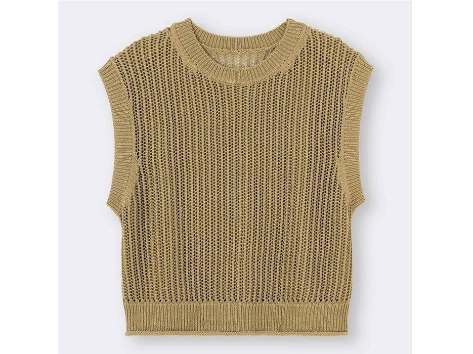 ジーユー　メッシュセーター　1990円（税込）