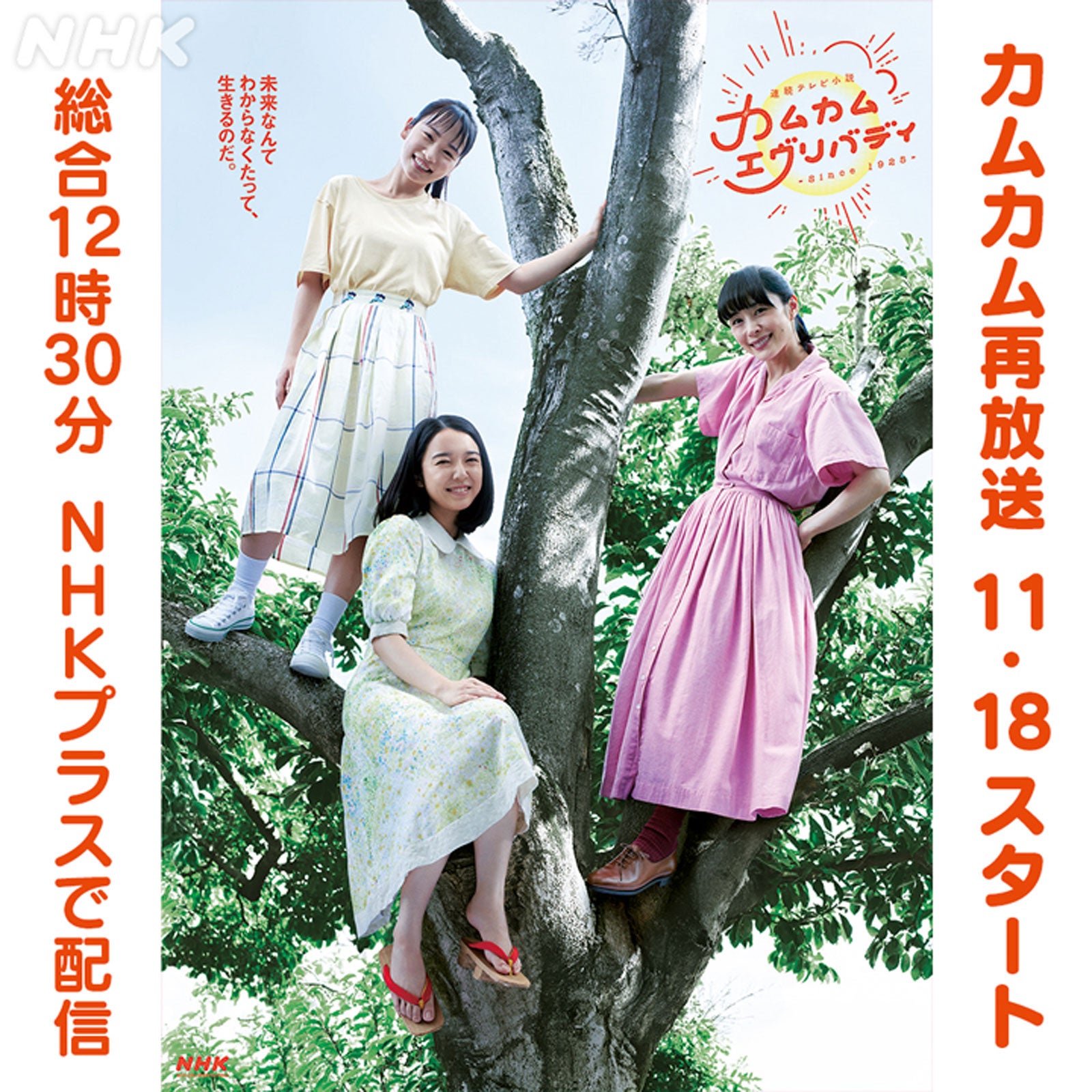 「カムカムエヴリバディ」ヒロイン／川栄李奈、上白石萌音、深津絵里（C）NHK