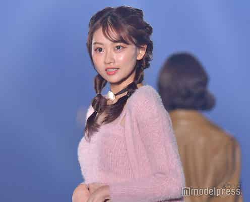 「今日好き」で人気沸騰・みとゆな、モヘアキャミ姿で美ウエスト際立つ<TGC 北九州 2023>