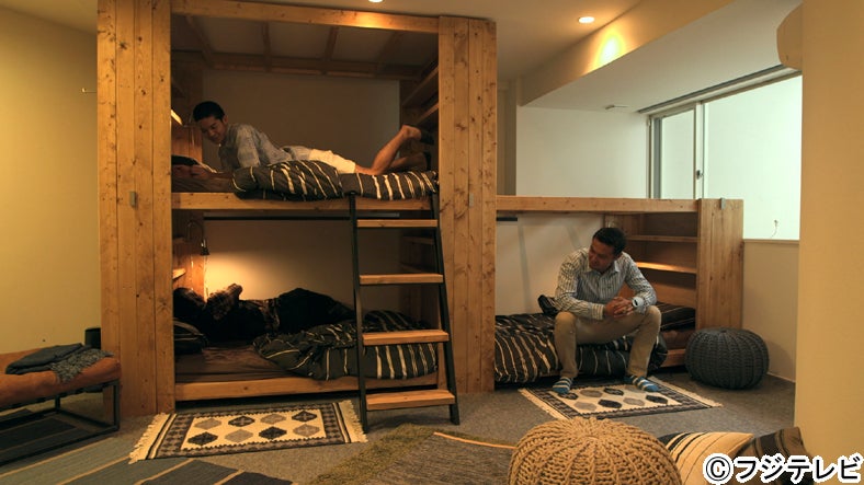 男子部屋／菅谷哲也、宮城大樹、今井洋介／「テラスハウス」10月14日放送回より